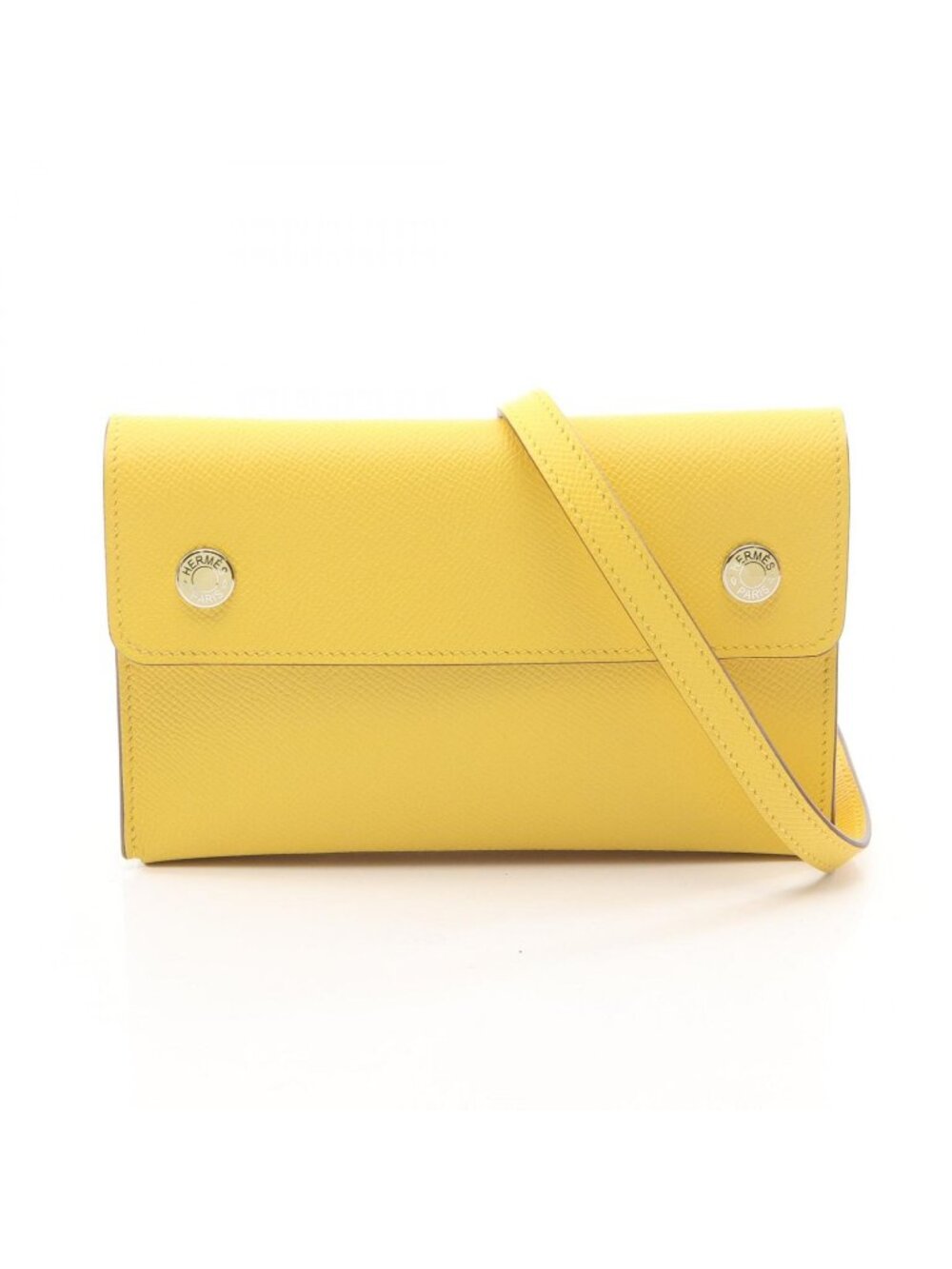 Hermes Shoulder Bag Nappe-to-Go Jaune Napuru Naple